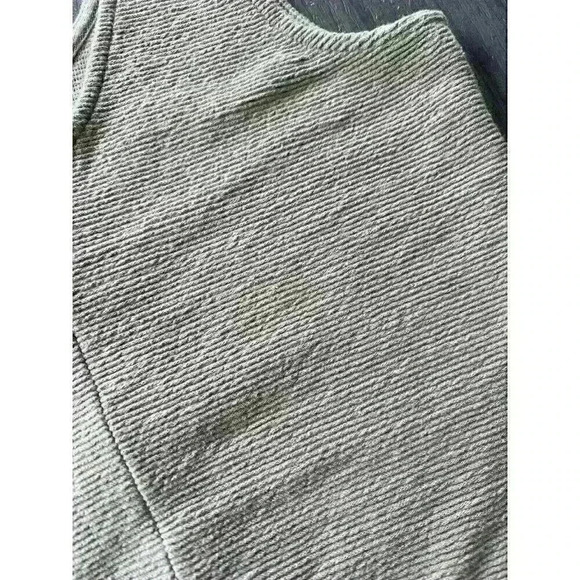 Madewell Tan Sleeveless Tie Front Crop Tank Top - Picture 5 of 10